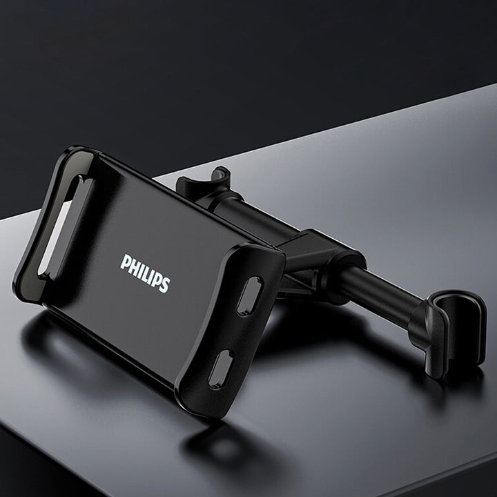 フィリップス タブレットホルダー スマホホルダー 車載 ヘッドレスト ipad 角度調整