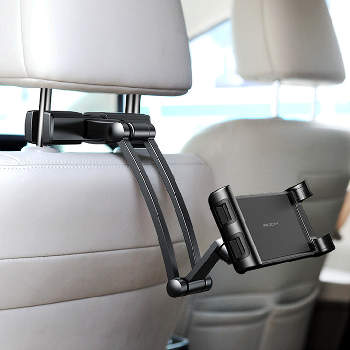 車載ホルダー 伸縮アームスタンド 角度調整 タブレットホルダー スマホ 折り畳み ipad