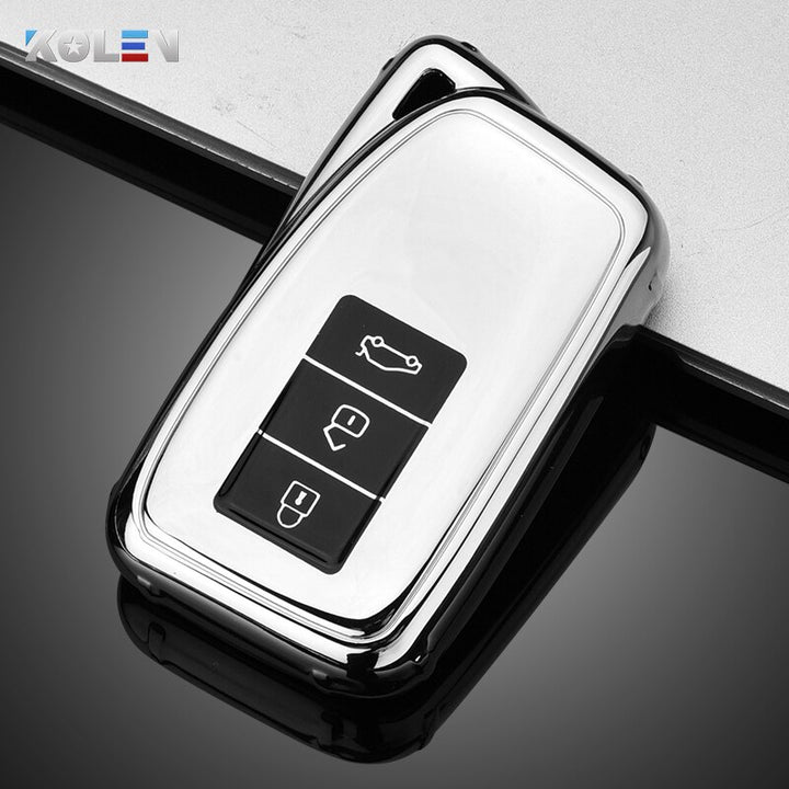 Lexus レクサス専用 カーキーケース カーキーカバー ソフトTPU 高品質 鍵を保護  傷防止 全面保護