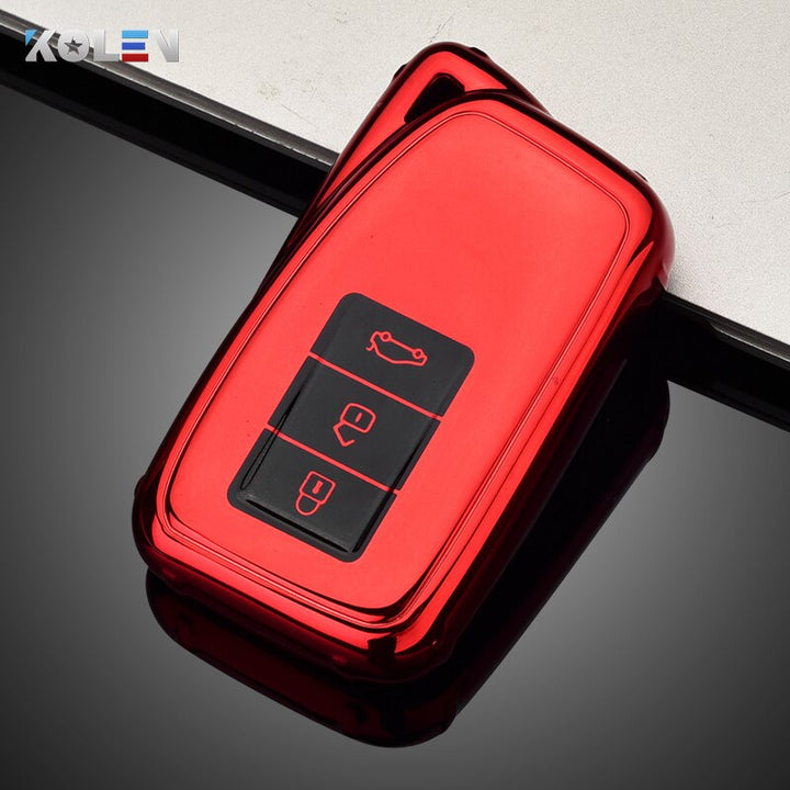Lexus レクサス専用 カーキーケース カーキーカバー ソフトTPU 高品質 鍵を保護  傷防止 全面保護