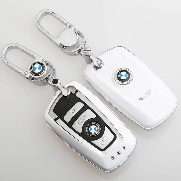 BMW専用キーケース 高級合金 耐摩耐久 フィット感抜群 全面保護 軽量 防水防塵 キーカバー