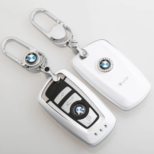 BMW専用キーケース 高級合金 耐摩耐久 フィット感抜群 全面保護 軽量 防水防塵 キーカバー