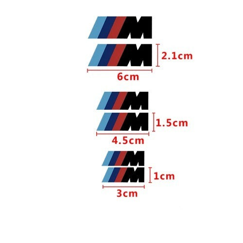 BMWMブレーキキャリパーステッカー専用高温耐性　高温プレミアムキャストビニール