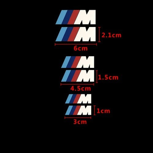 BMWMブレーキキャリパーステッカー専用高温耐性　高温プレミアムキャストビニール