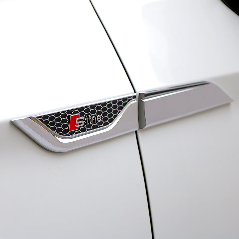 アウディaudiフェンダーステッカーA3 / A4L / A6L / Q3 / Q5L / Q7 / Q2Lデコラティブカーステッカー
