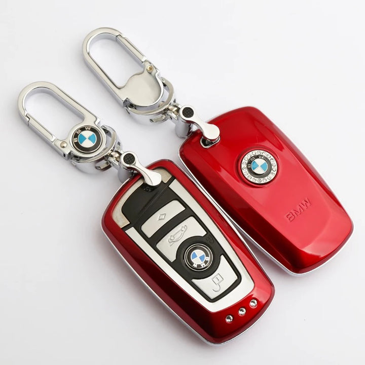 BMW専用キーケース 高級合金 耐摩耐久 フィット感抜群 全面保護 軽量 防水防塵 キーカバー