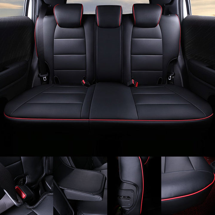 ホンダXR-V専用 フィット感抜群 高級シートカバー ロゴ入り 防水防汚 全席セット