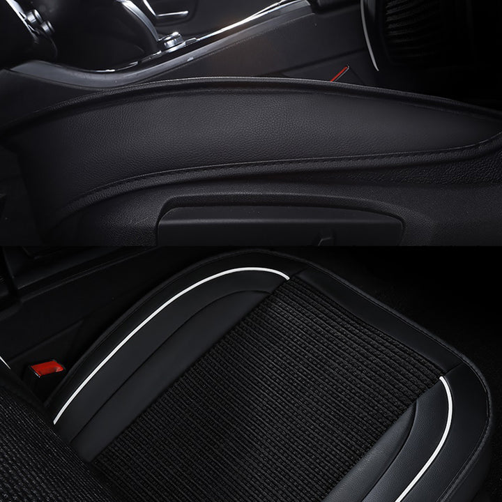 おしゃれ 汎用シートカバー クッション付き 6色レザー 防水防汚 耐久性 軽/普自動車 SUV