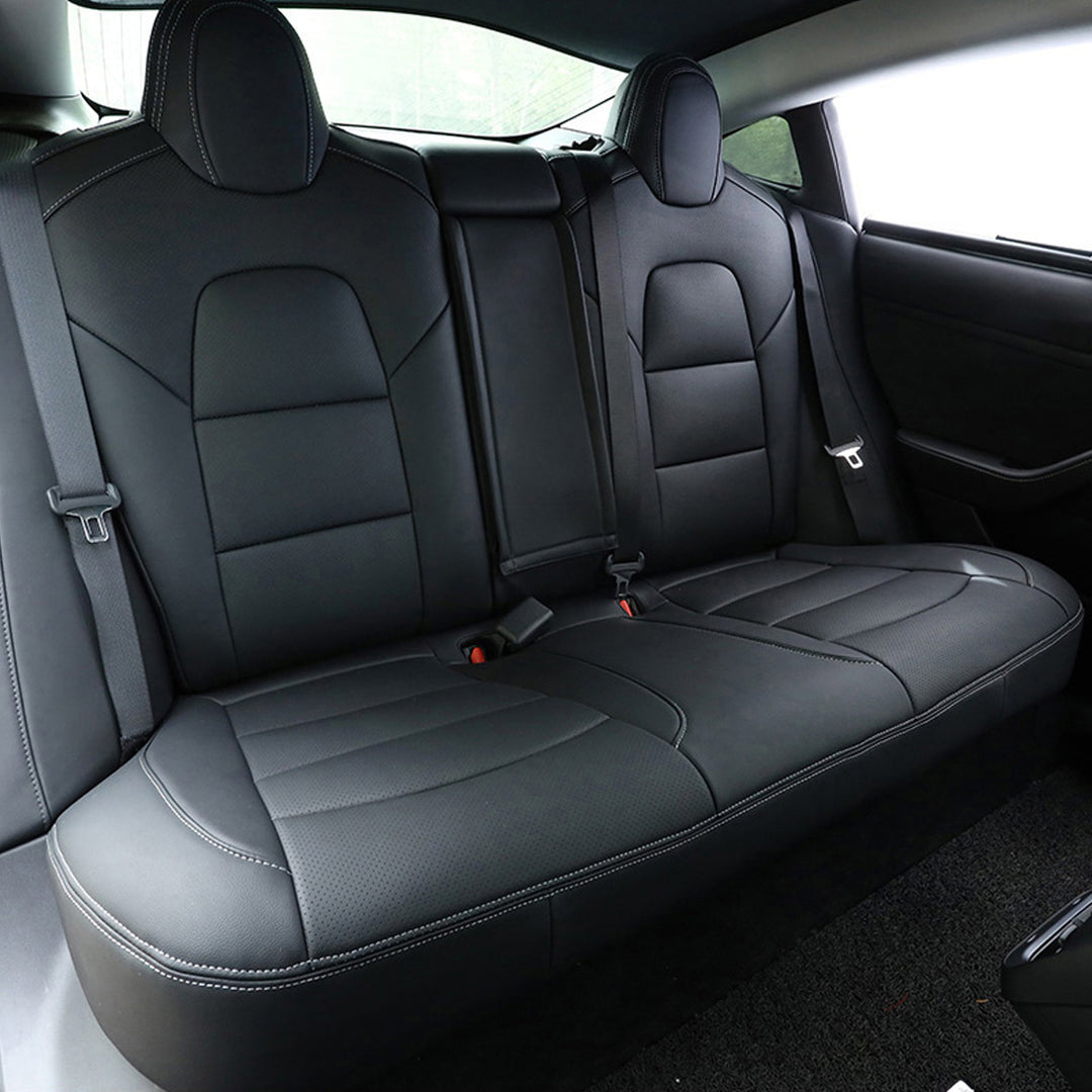 テスラ専用 車種専用設計 高級シートカバー JUSTFIT保証 防水レザー おしゃれ 全席セット