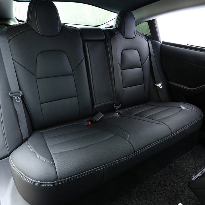 テスラ専用 車種専用設計 高級シートカバー JUSTFIT保証 防水レザー おしゃれ 全席セット