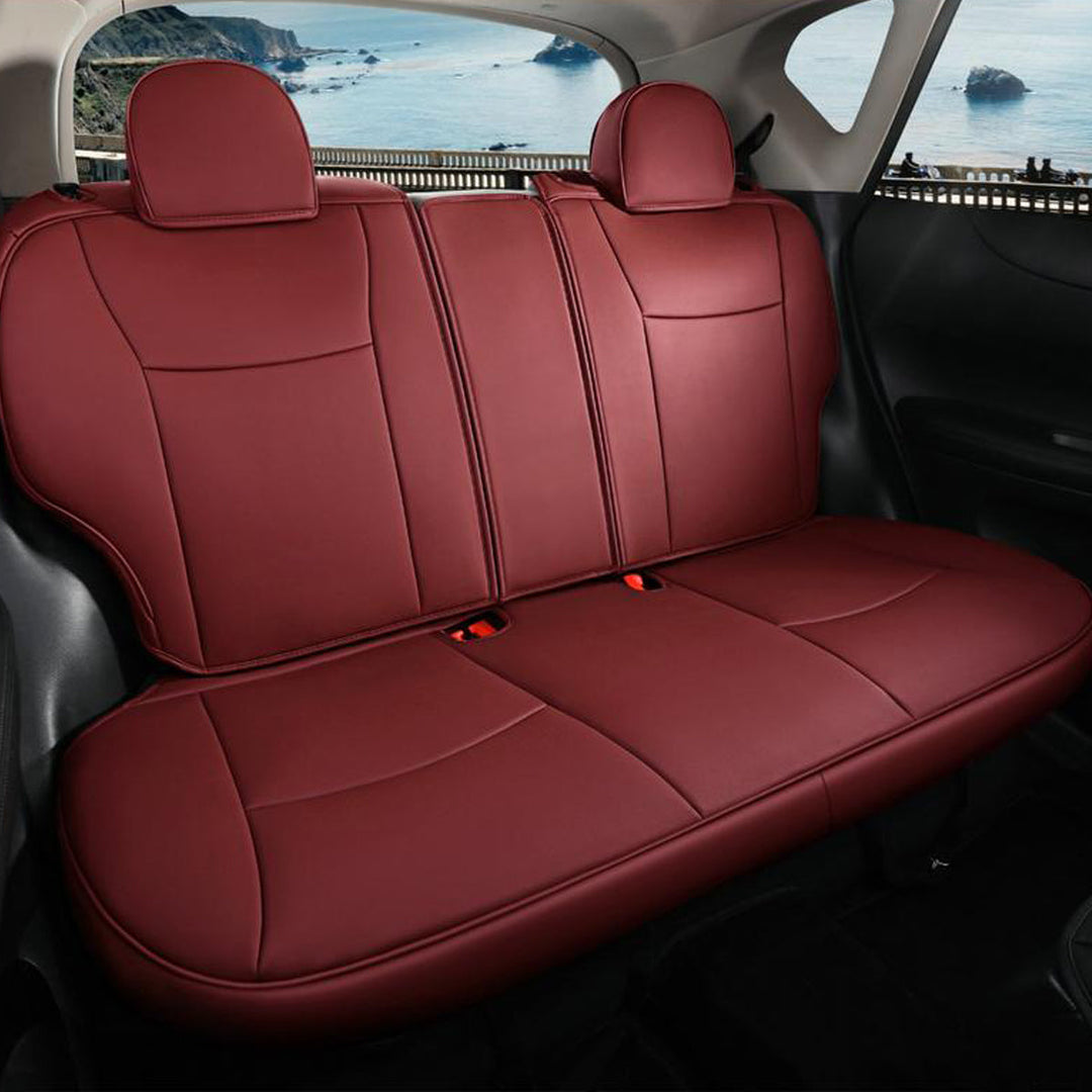 日産 ティーダ専用 耐久性 高級シートカバー4色 防水 おしゃれ カスタムロゴ 全席セット