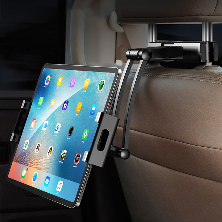 車載ホルダー 伸縮アームスタンド 角度調整 タブレットホルダー スマホ 折り畳み ipad