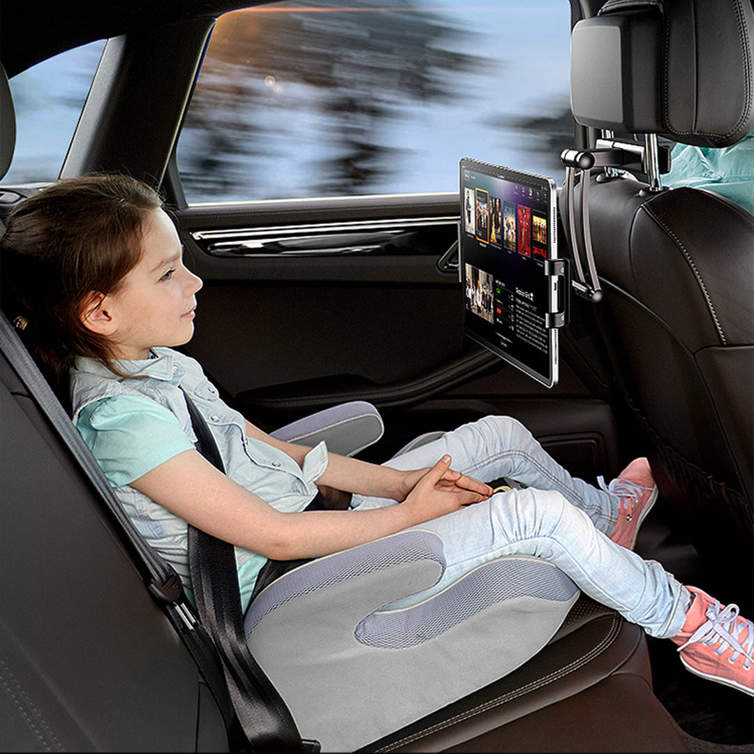 車載ホルダー 伸縮アームスタンド 角度調整 タブレットホルダー スマホ 折り畳み ipad