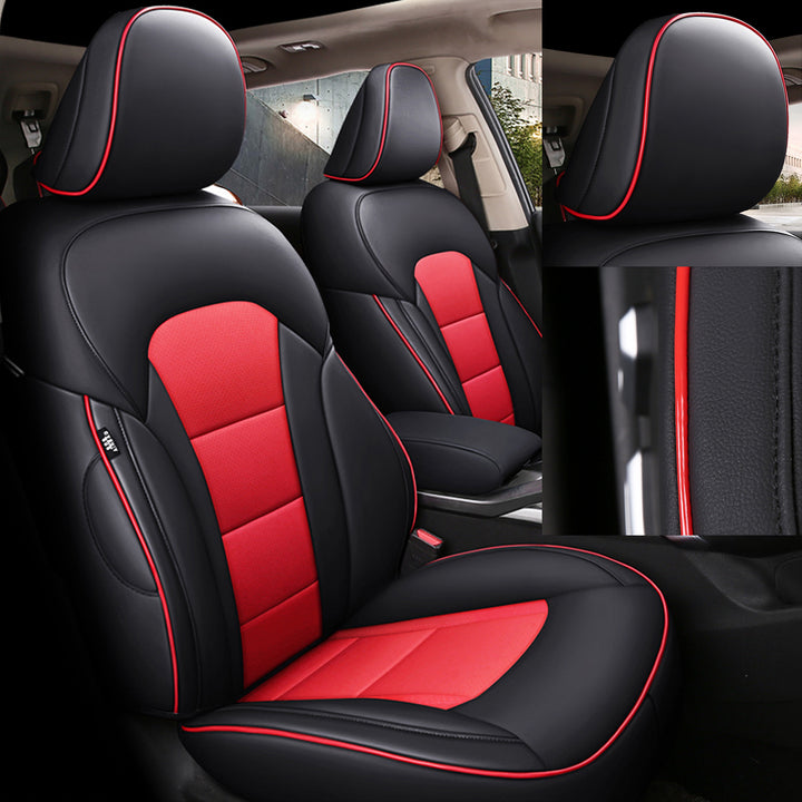 高級レザー シートカバー スポーツ感 6色 防水 オーダーメイド 耐久性 軽/普自動車 SUV