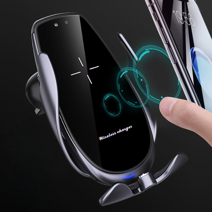 オシャレ 高級感 スマホホルダー ワイヤレス充電 エアコン吹き出し口/ 吸盤タイプ 女性
