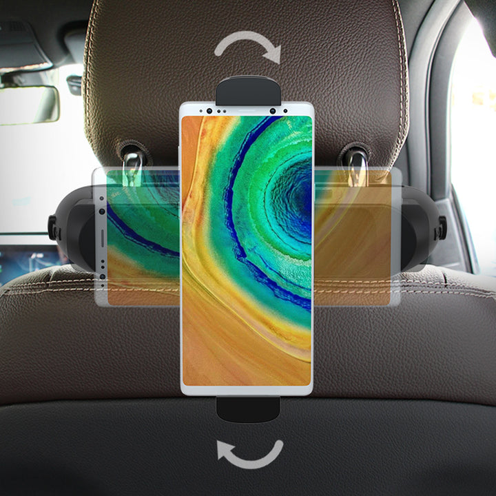 タブレットホルダー スマホホルダー 車載 ヘッドレスト 後部座席 ipad　カー用品