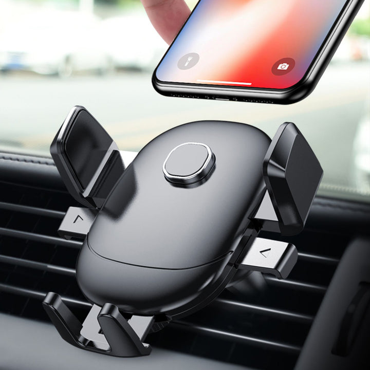 スマホホルダー 車用 伸縮可能 吸盤タイプ/エアコン吹き出し口 角度調整 片手操作 全機種