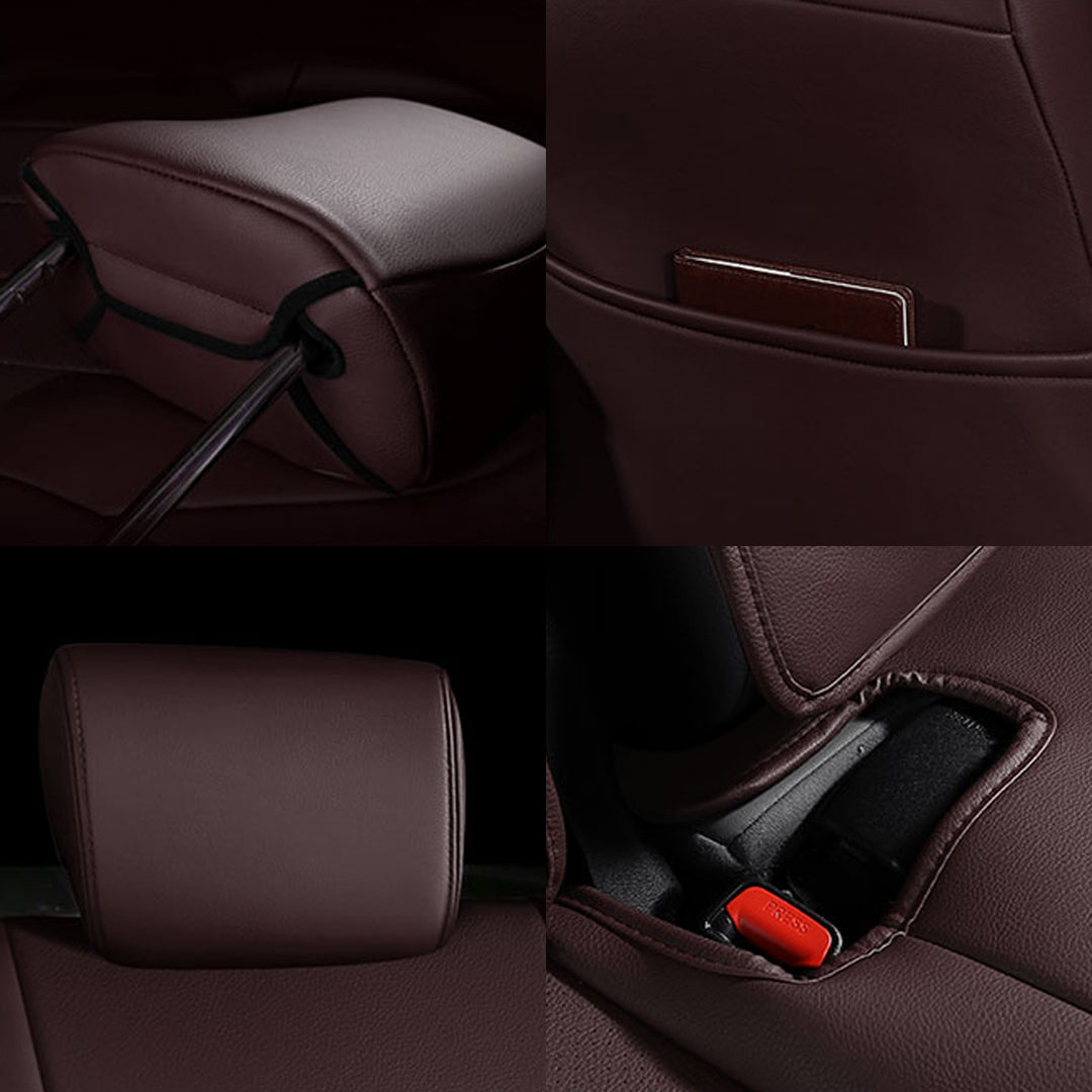 高品質シートカバー JUSTFIT保証 オーダーメイド 12色レザー 防水 軽/普自動車 SUV