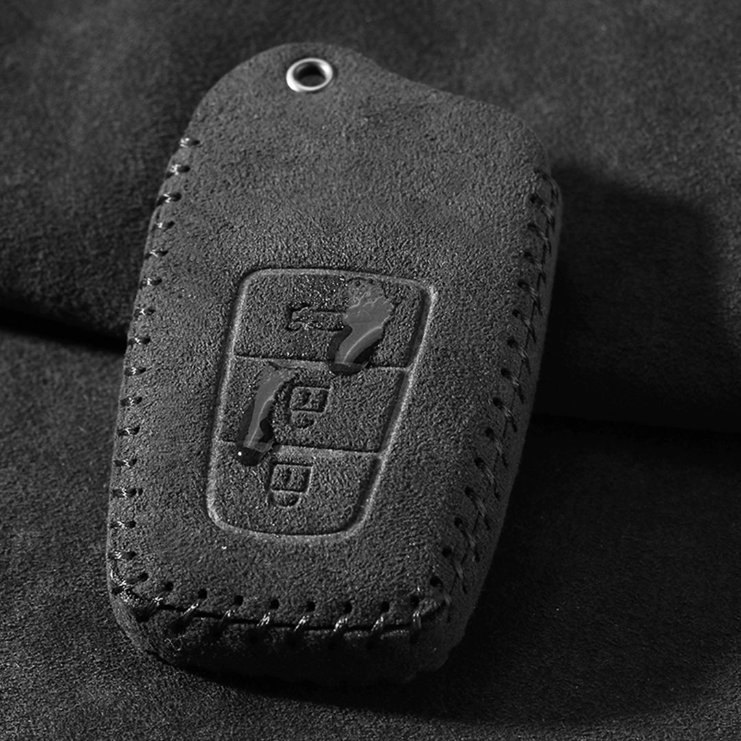 TOYOTAトヨタ車用 キーケース キーカバー ALCANTARA スエード素材 高級感 鍵を保護 汚れ&滑り＆傷防止