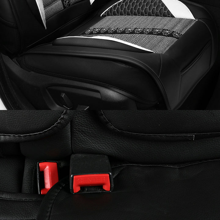 リネン製 汎用シートカバー フィット感抜群 4色 通気防水 耐摩耗性 軽/普自動車 SUV