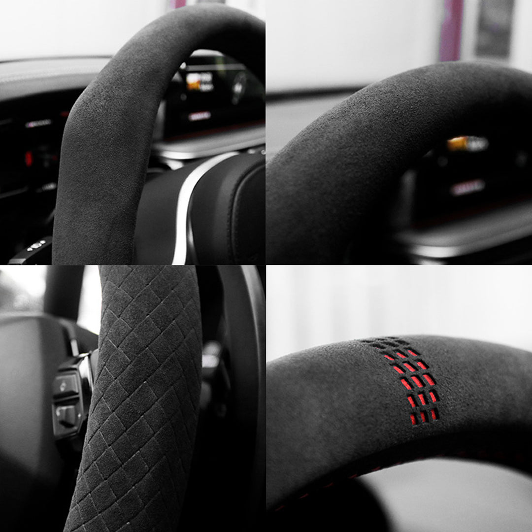 Alcantara アルカンターラ 高品質 人間工学デザイン スエード 絶妙な肌触り O/D型兼用 37~38CM