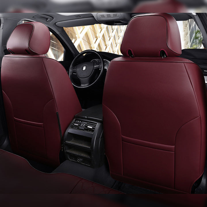 高品質シートカバー フィット感抜群 オーダーメイド 7色レザー 防水 軽/普自動車 SUV