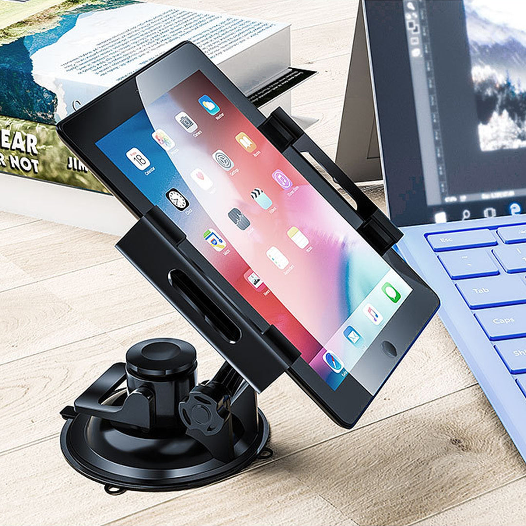 タブレットホルダー &スマホホルダー兼用 車載ホルダー 吸盤　ダッシュボード　
