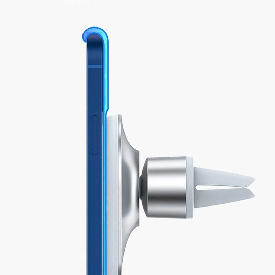 車載ホルダー ワイヤレス充電 マグネット式 エアコン吹き出し口用 スマホ iPhone 13/iPhone12