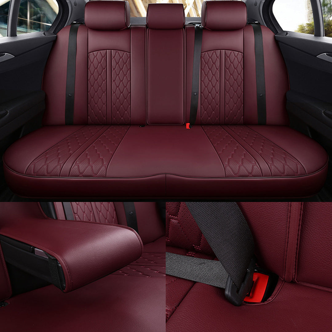 高品質シートカバー フィット感抜群 オーダーメイド 7色レザー 防水 軽/普自動車 SUV