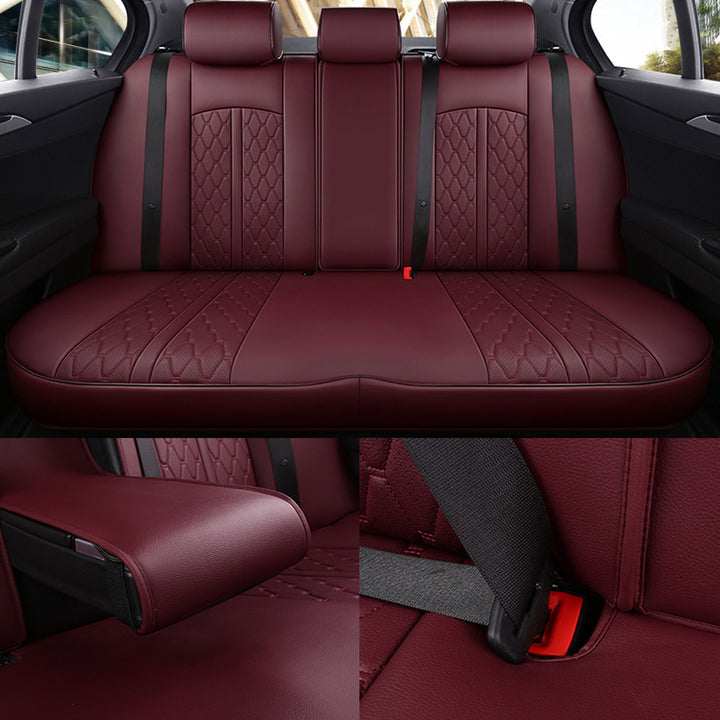 高品質シートカバー フィット感抜群 オーダーメイド 7色レザー 防水 軽/普自動車 SUV