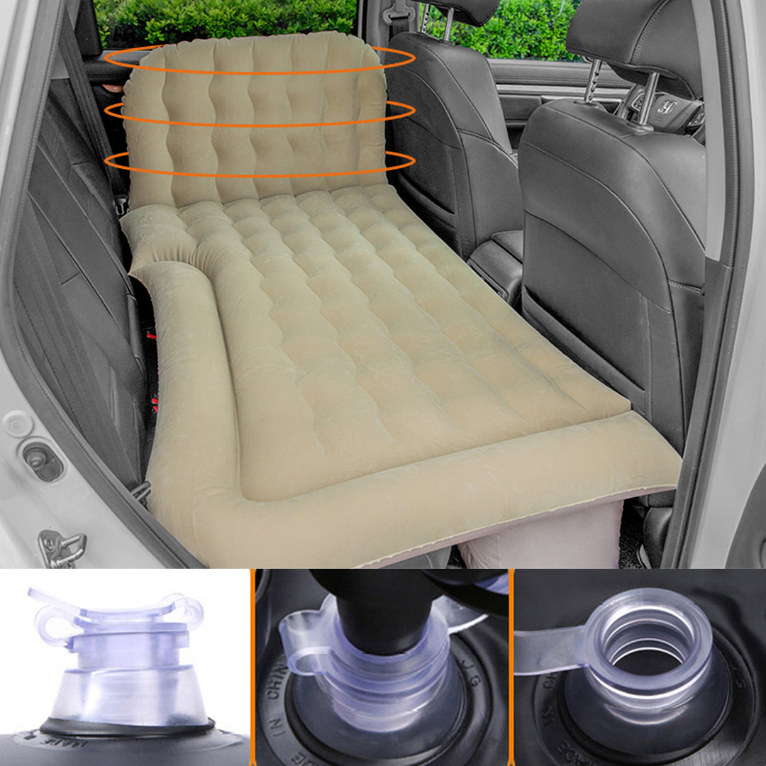 車中泊ベッド  電動ポンプ付属 カー用品 キャンプ用品 エアーベッド SUV車 普通車適用