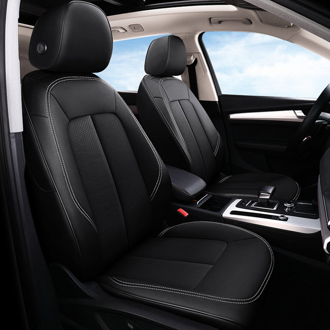 AUDIアウディ 車種専用設計 高品質シートカバー JUSTFIT保証 13色 防水防汚 全席セット