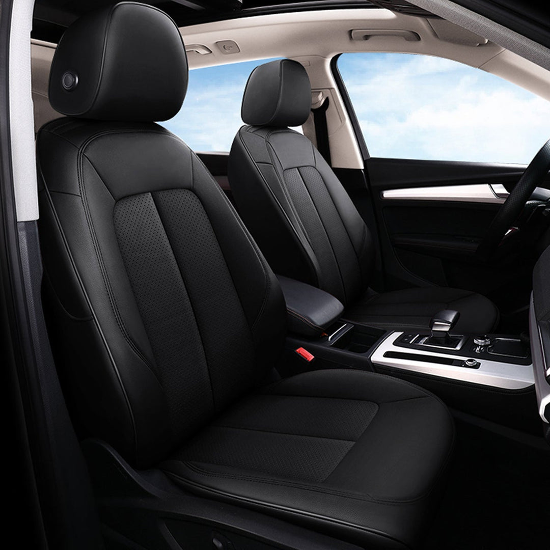 AUDIアウディ 車種専用設計 高品質シートカバー JUSTFIT保証 13色 防水防汚 全席セット