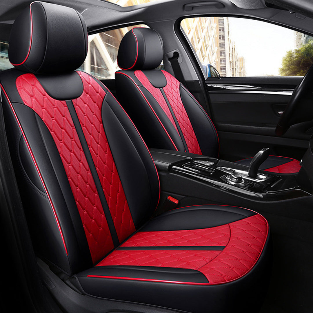 高品質シートカバー フィット感抜群 オーダーメイド 7色レザー 防水 軽/普自動車 SUV