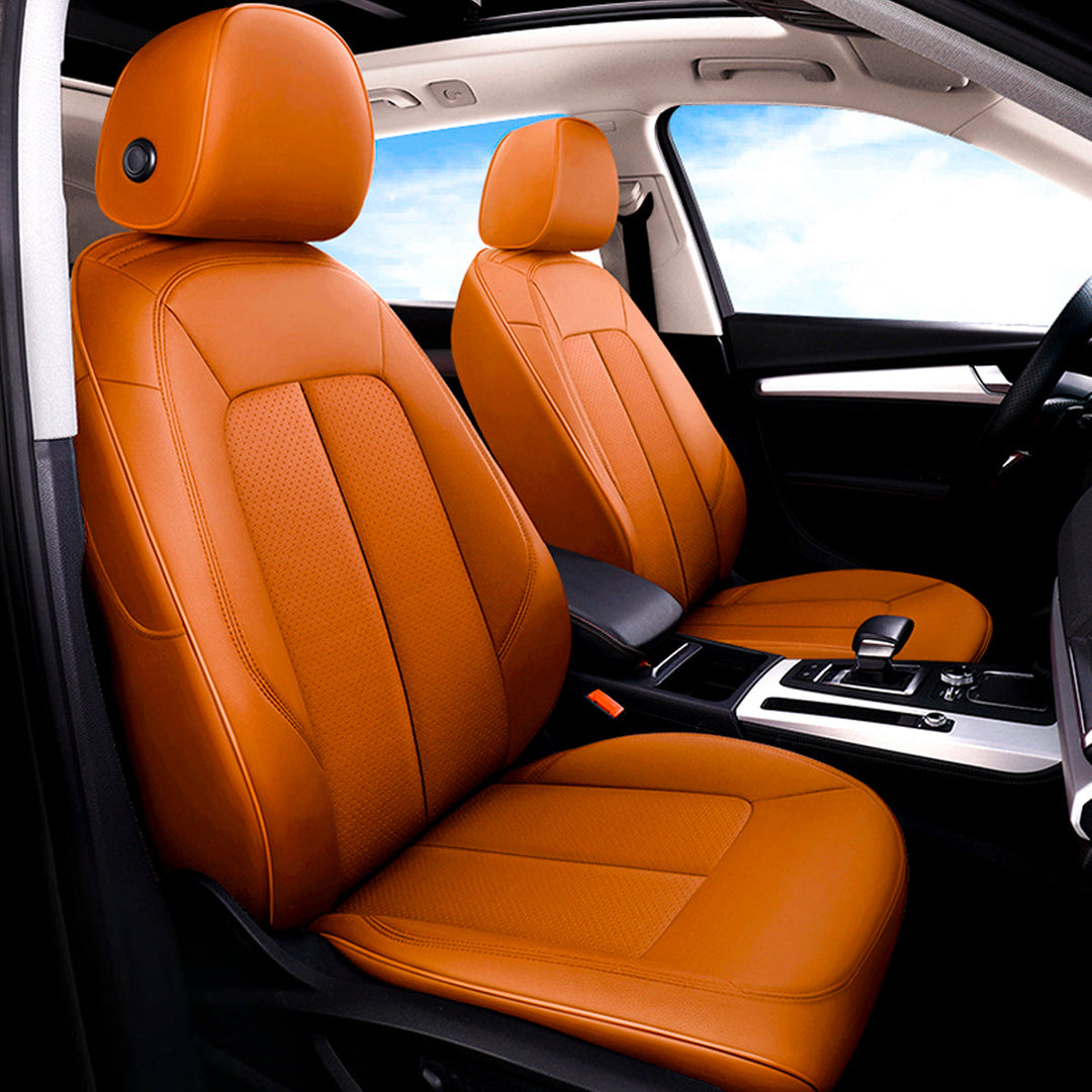 AUDIアウディ 車種専用設計 高品質シートカバー JUSTFIT保証 13色 防水防汚 全席セット
