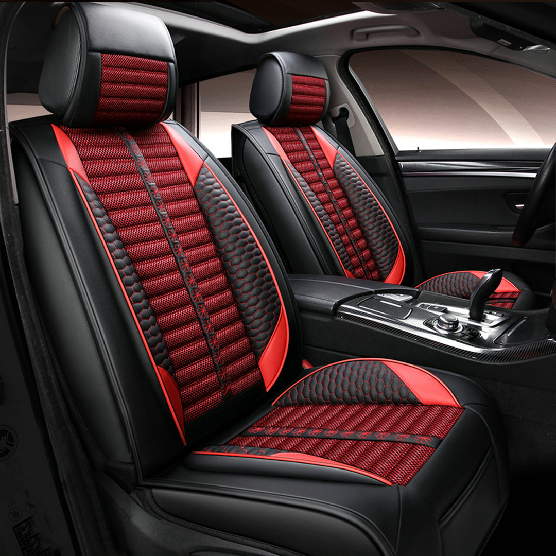 リネン製 汎用シートカバー フィット感抜群 4色 通気防水 耐摩耗性 軽/普自動車 SUV