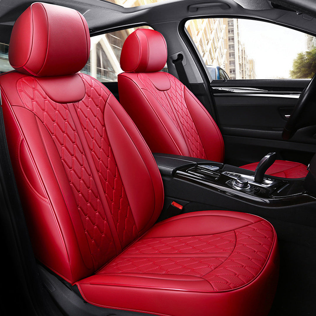 高品質シートカバー フィット感抜群 オーダーメイド 7色レザー 防水 軽/普自動車 SUV