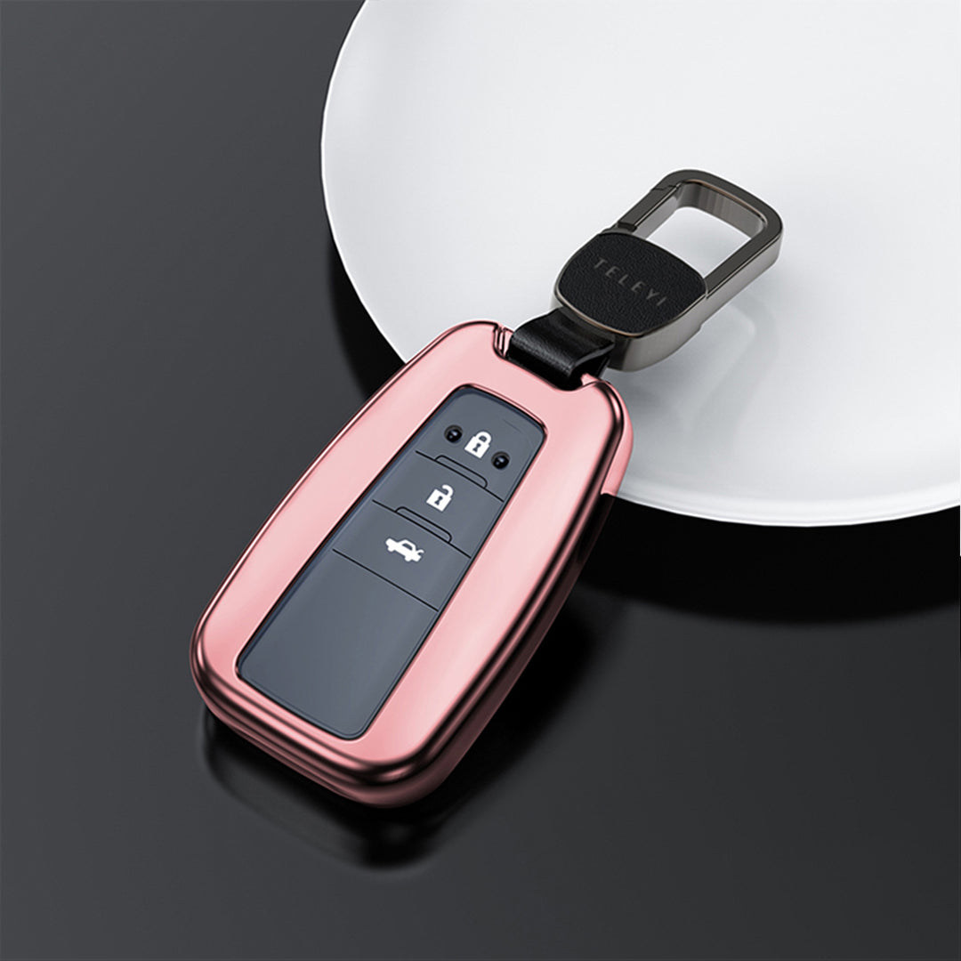 TOYOTA トヨタ スマートキーケース アルミニウム合金製 キーケース キーカバー キーホルダー 汚れ、傷防止