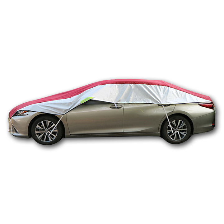 車ハーフカバー 6色 軽量 取付簡単 防水  軽/普自動車 SUV車対応 どんな天気でも使える　