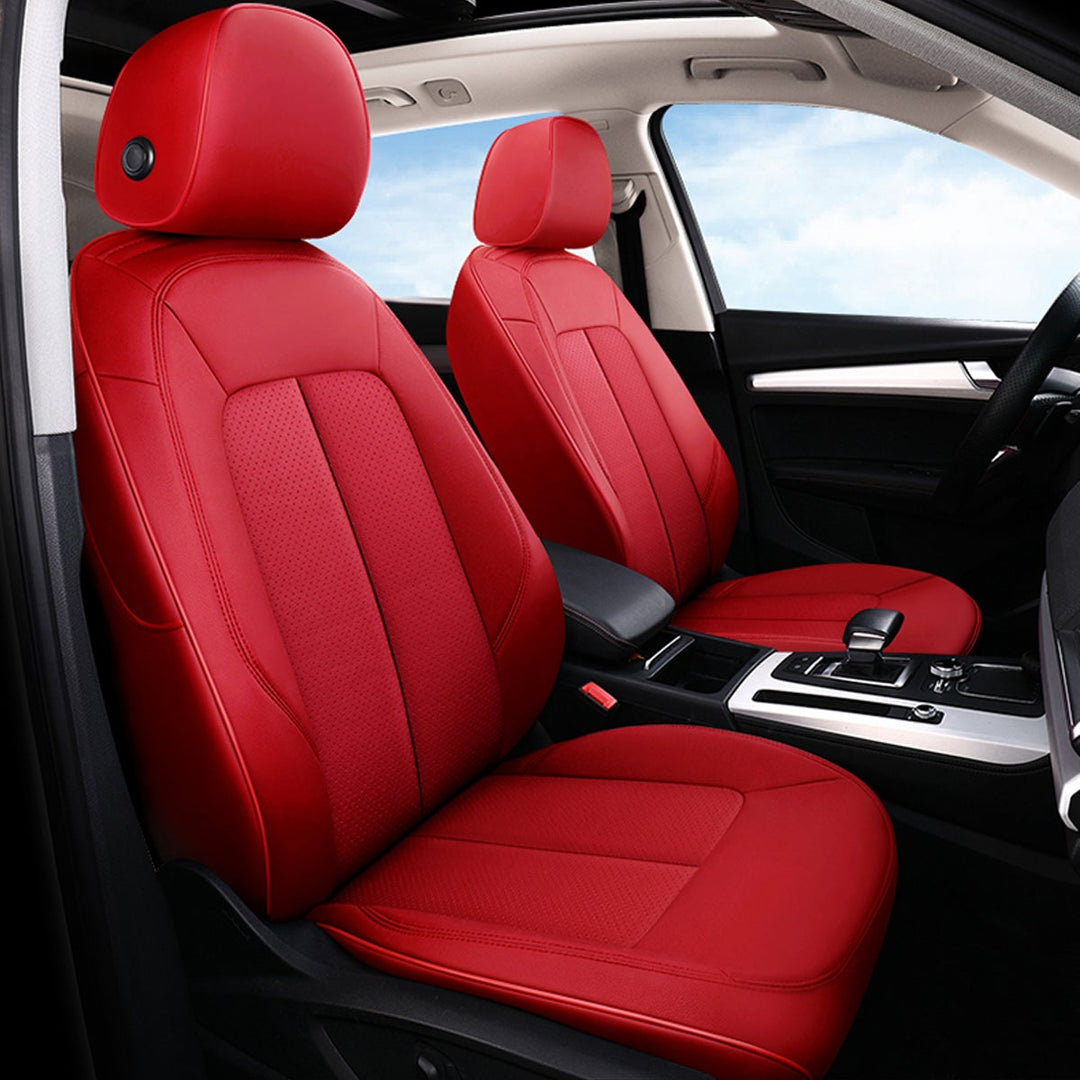 AUDIアウディ 車種専用設計 高品質シートカバー JUSTFIT保証 13色 防水防汚 全席セット