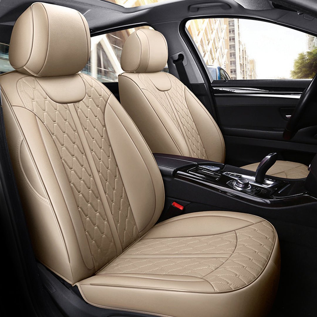 高品質シートカバー フィット感抜群 オーダーメイド 7色レザー 防水 軽/普自動車 SUV