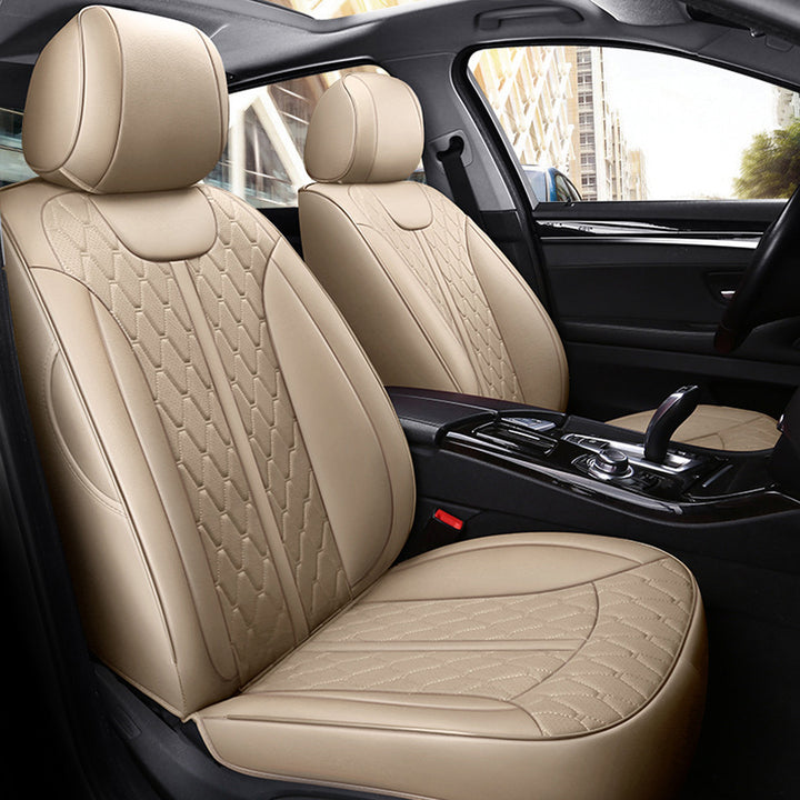 高品質シートカバー フィット感抜群 オーダーメイド 7色レザー 防水 軽/普自動車 SUV