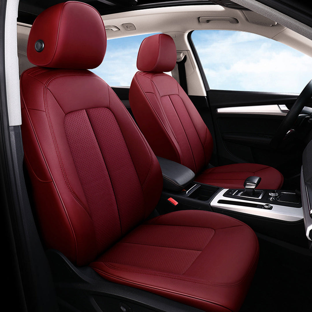 AUDIアウディ 車種専用設計 高品質シートカバー JUSTFIT保証 13色 防水防汚 全席セット
