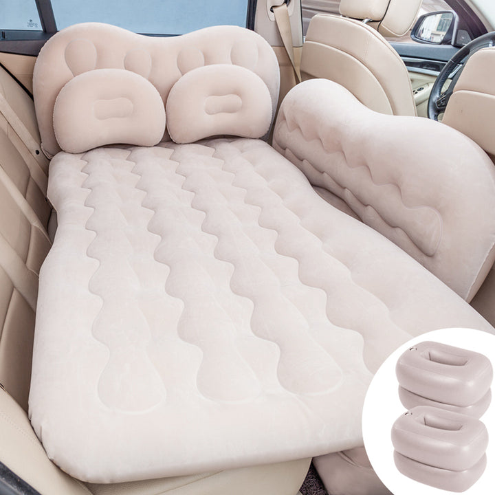 車中泊ベッド  電動ポンプ付属 カー用品 キャンプ用品 エアーベッド SUV車 普通車適用