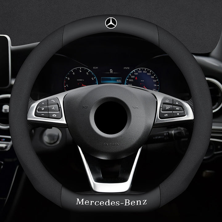 Benzベンツ  スエード  高級ハンドルカバー フィット感抜群  おしゃれ 操作性向上 四季  38CM