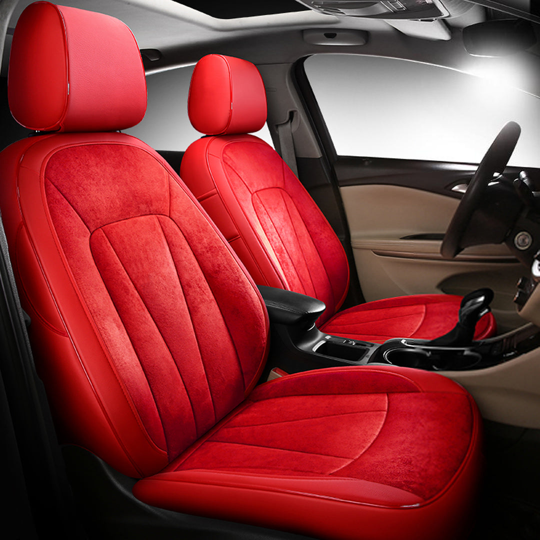 Buickビュイック専用 高級スエードシートカバー 防水防汚 手触り抜群 4色 オーダーメイド