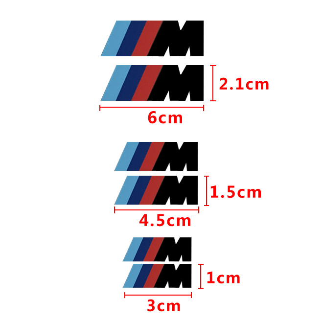 BMWMブレーキキャリパーステッカー専用高温耐性　高温プレミアムキャストビニール