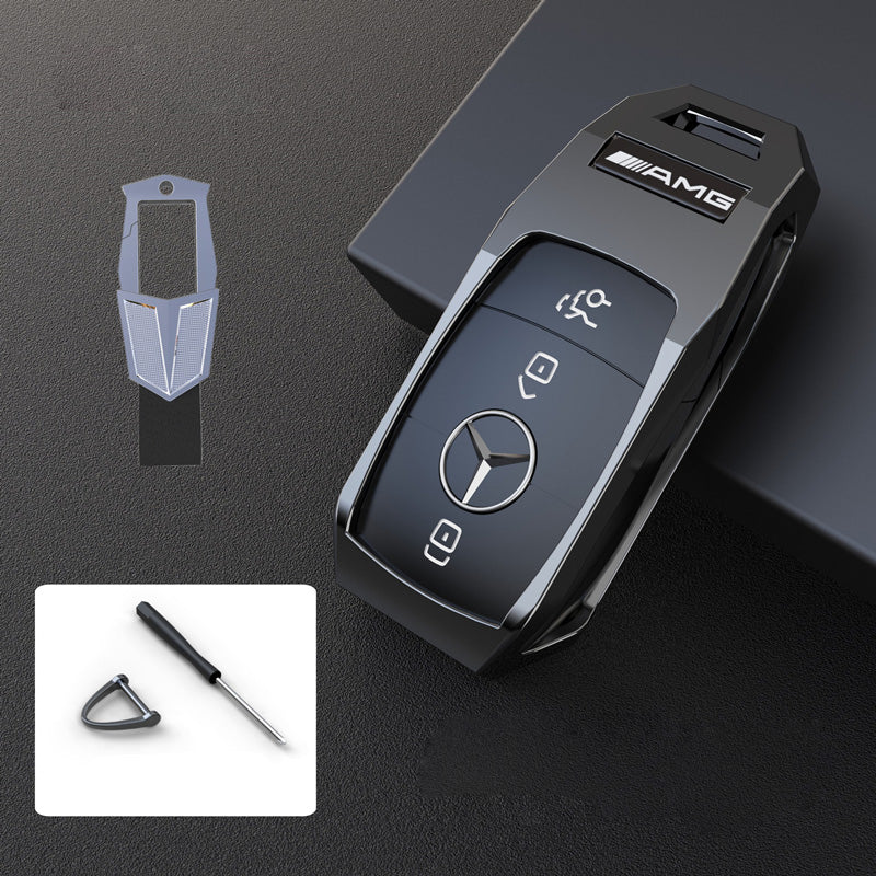 ベンツ Benz 専用キーケース 高級感 オシャレ 高品質合金 全面保護 キーホルダー