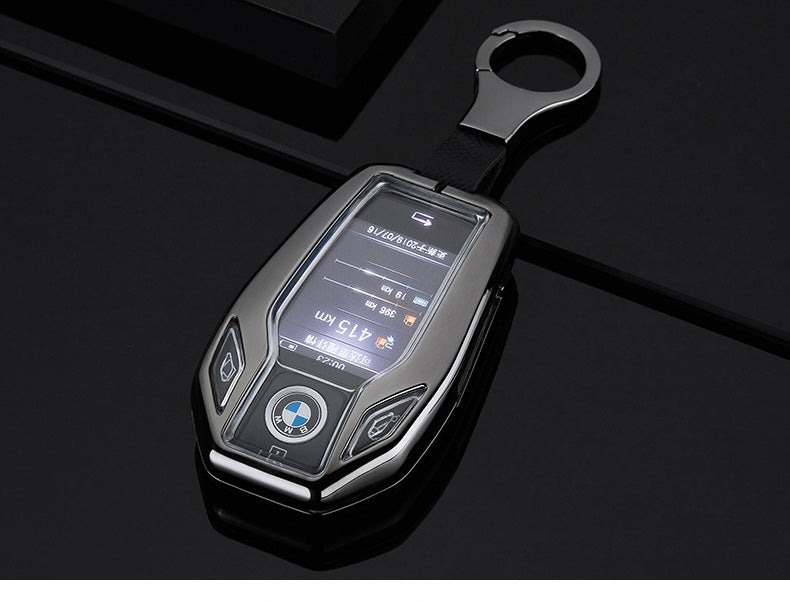 BMW専用キーケース 全面保護 高級合金 耐久 軽量 光沢感ピカピカ  キーカバー