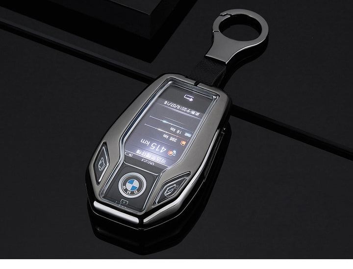 BMW専用キーケース 全面保護 高級合金 耐久 軽量 光沢感ピカピカ  キーカバー